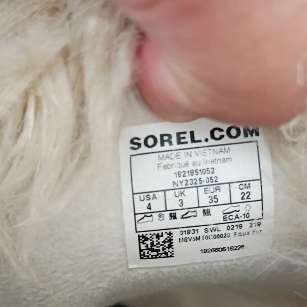 SOREL WATERPROOF Boots with Faux Fur Lining KIDS